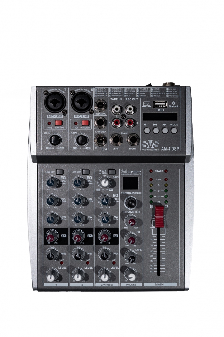 SVS Audiotechnik mixers AM-4 DSP Аналоговый микшерный пульт, 4-канала в Краснодарском крае