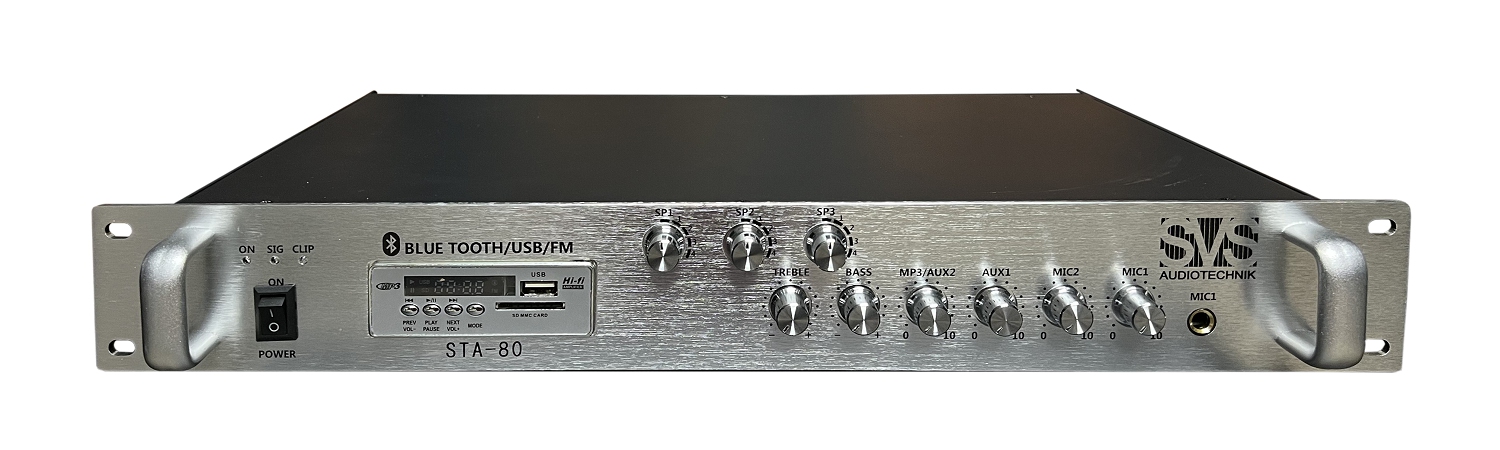 SVS Audiotechnik STA-80 Микшер-усилитель для систем Public Address в Краснодарском крае